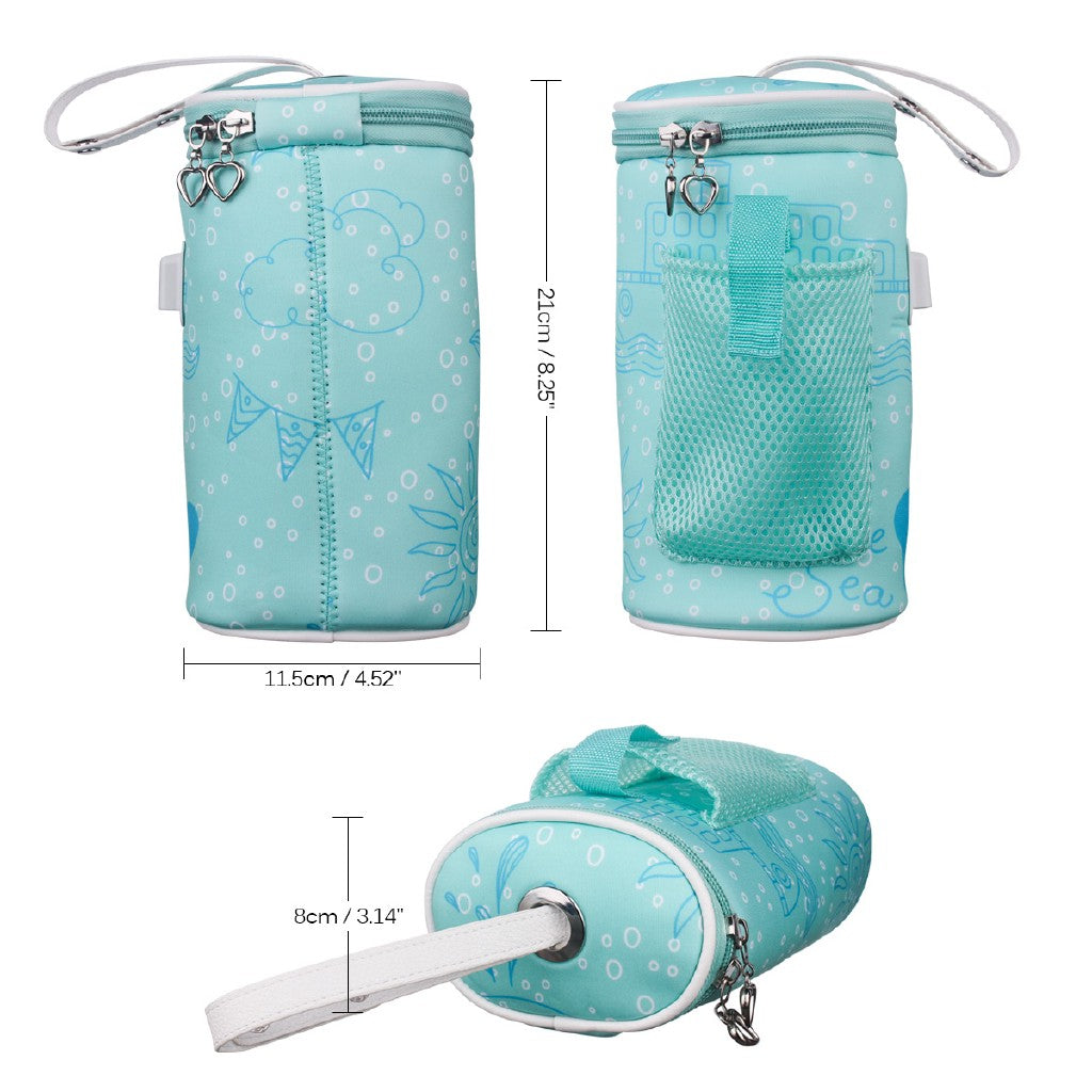 D&S Baby Care J1-USB Portable Baby infant Bottle Warmer Travel Mug Milk Warmer Heater Feeding Bottle Baby Nursing Bot
