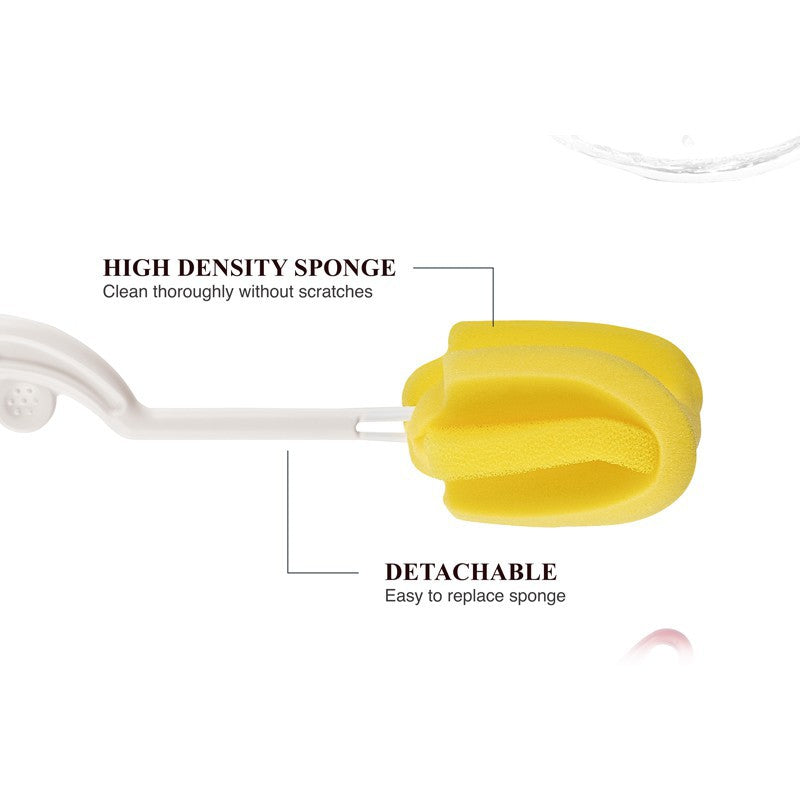 D&S Baby Care Simba Rotary Bottle Sponge Brush