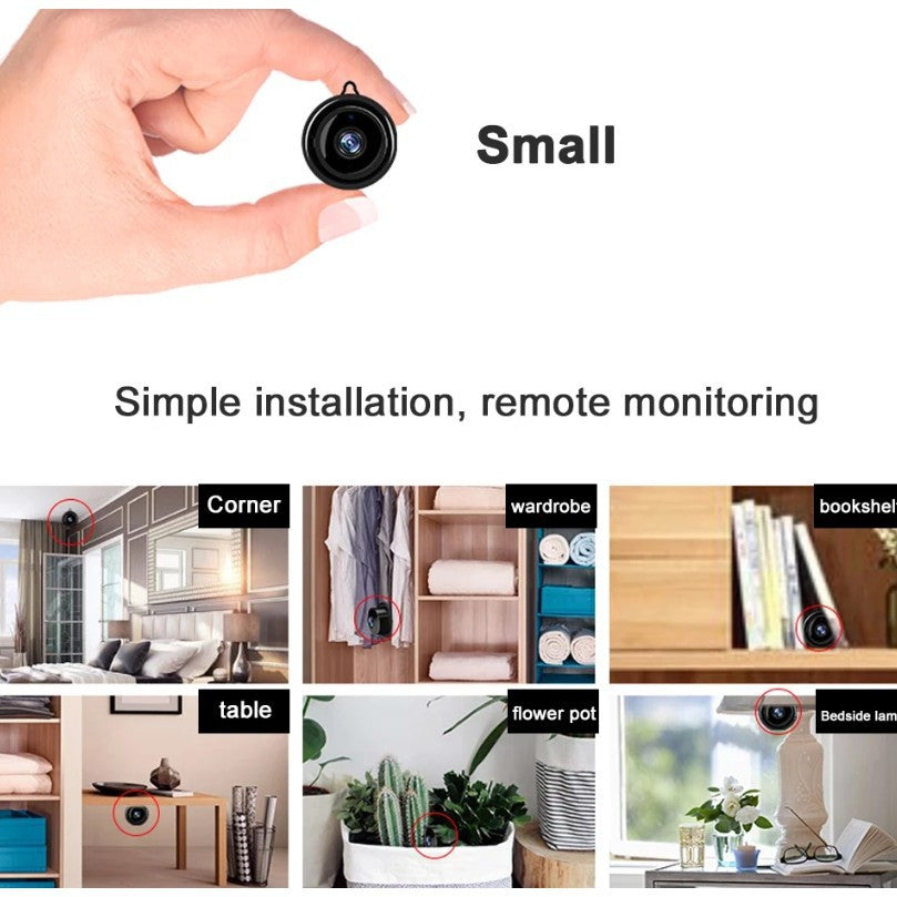 D&S Baby Care Mini CCTV Wireless Camera WIFI SD Card 1080P IP cam Cloud Storage Motion Detection Night Vision Smart Home