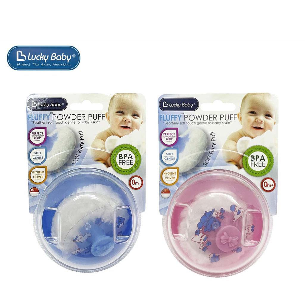 Lucky Baby Fluffy Powder Puff With Case