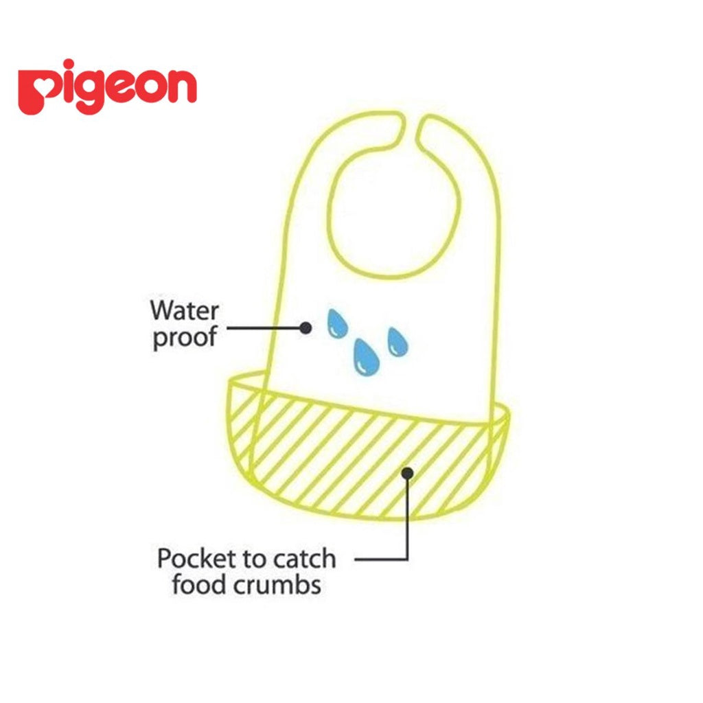 Pigeon Waterproof Disposable Baby Bib