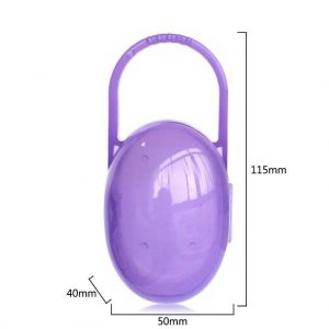 Philips Avent Soothie Pacifier Case+ Spring Chain Baby Infant Color Pacifier with storage box