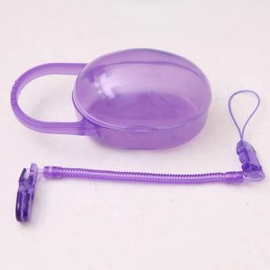 Philips Avent Soothie Pacifier Case+ Spring Chain Baby Infant Color Pacifier with storage box