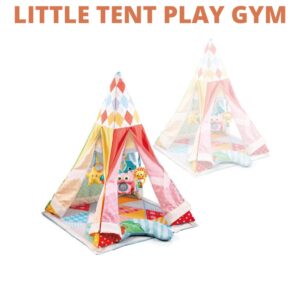 Shears The Little Tent Play Gym – Soft & Interactive Baby Play Mat with Tent Design, Multi-Sensory Activities for Newborns & Toddlers, Encourages Tummy Time, Visual Stimulation, and Motor Skills Development